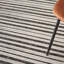 Tapis d'intérieur / extérieur gris / noir Bessoir-1761324908