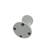 Jermichael C-Shaped Round End Table with Rolling Wheels-1909442576