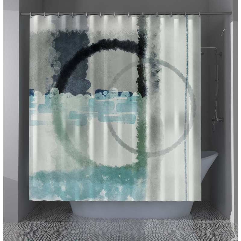 Abstract Shower Curtain