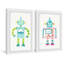 Geoffrey «Robot», ensemble de 2 pièces, reproduction encadrée-1858123312
