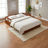 Melody Twin to King Extendable Day Bed with Storage, Chestnut-1126822514