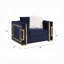 Chaise Virrux avec 2 coussins