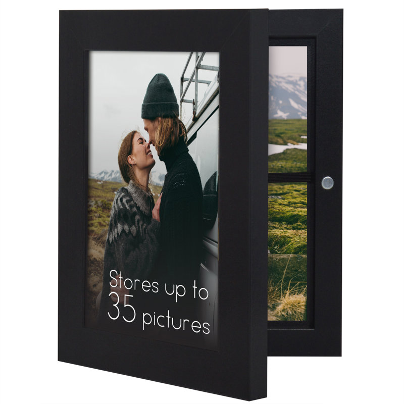 Cadre de rangement pour photos à changement rapide Dymoke, 5 po x 7 po
