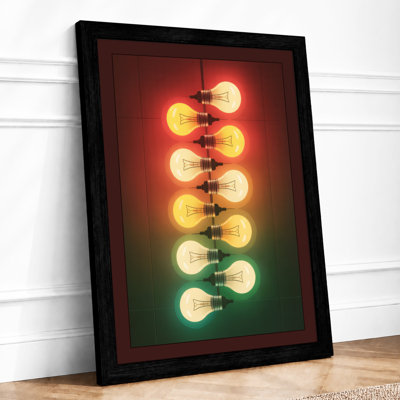Light Spectrum Modern - Framed Print