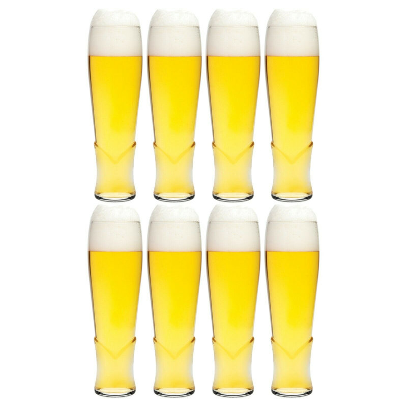 Lucrece 455ml Wheat Beer Glass Set, 8