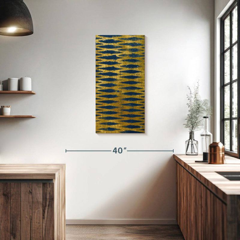 Juxtapose II Panel IV, 36" H x 18" W