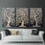 Lanscape Study Series XL - Ensemble de 3 toiles tendues avec châssis - Prêt à être accroché-897498824