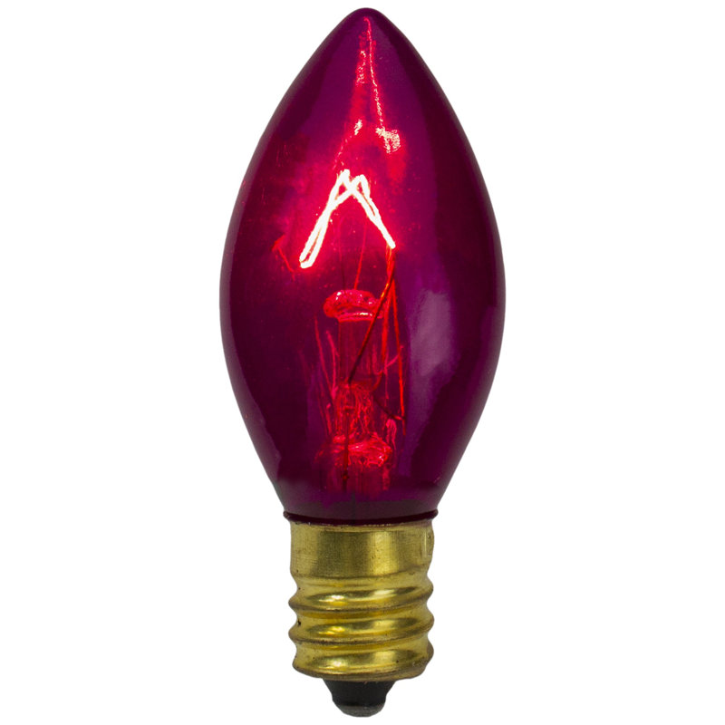 Paquet de 4 ampoules de remplacement C7