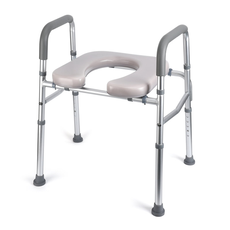 Toilet Lift Seat With Seat Cushion And Armrest