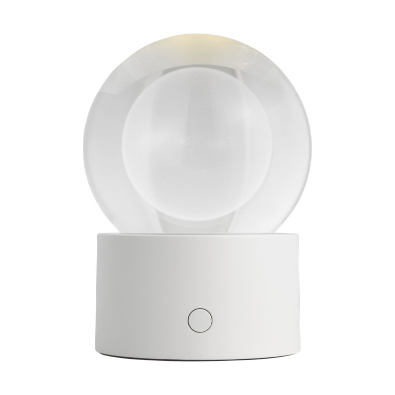 Mina Accent Rechargeable Table Lamp, Matte White