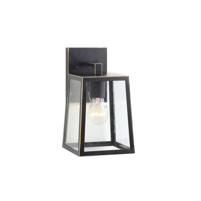Ohlone Wall Light, Imperial Black, 13" H x 8" W x 9" D