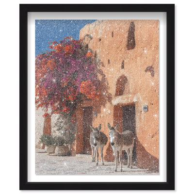 Morning Wait Framed Graphic Art