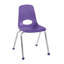 Chaise empilable 12 pouces avec patins à billes, 96 pièces / palette -116183649-128757082-128757085