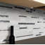 Carrelage mural mosaïque en métal 12 po x 18 po Argento Way