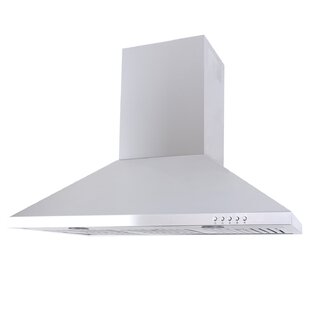 Windster 36 520 Cubic Feet Per Minute Ducted Under Cabinet Range Hood with  Mesh Filter and Light Included