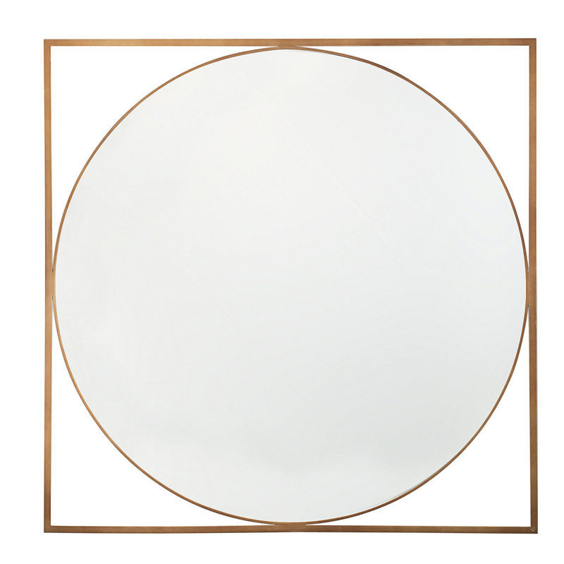 Ollis Metal Wall Mirror