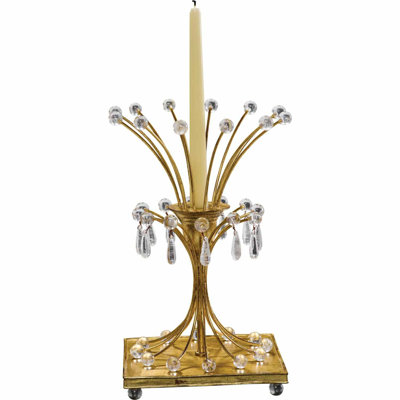 Bougeoir de table en aluminium 12 po Duque