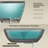 Modern Comfort Matte Gray Solid Surface Freestanding Bathtub