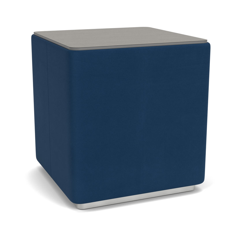 Table de salon avec plateau en stratifié Darsey, 20", Sergé sarrasin, Argent; Patriot Plus Blue Ridge