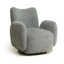 Fauteuil d'appoint pivotant à 360 ° en chenille-130132675