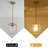 1 - Light Single Pendant Industrial Kitchen Island Lantern Chandelier