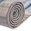 Tapis bleu contemporain Araceli-89637012