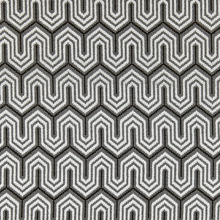 Tissu ondulé Botanica, Graphite
