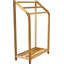 Porte-serviettes en teck transparent Sula