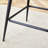 Two Sets Of Rotating High-Legged Stools With Breathable Cotton And Linen Cushions Only Chairs, Not Including Tables-300437261