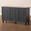 12 Pair Shoe Storage Cabinet