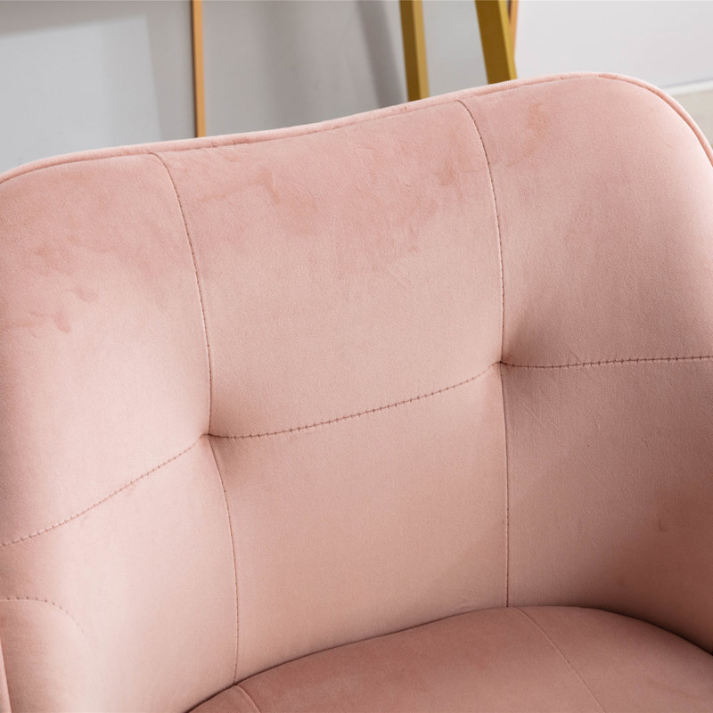 Chaise de travail Cesc, Rose
