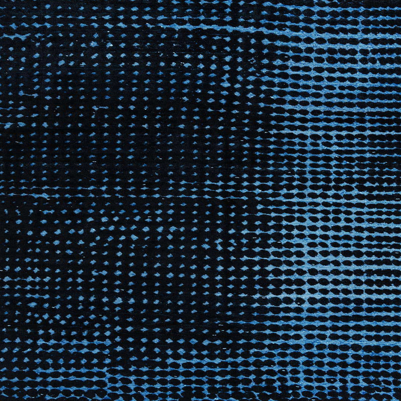 Tapis abstrait moderne 4406, Carré 5 pi