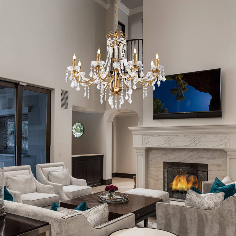 Jahmil 8 - Light Dimmable Classic / Traditional Chandelier