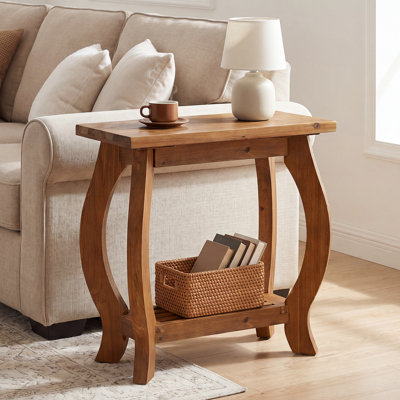 Solid Wood End Table