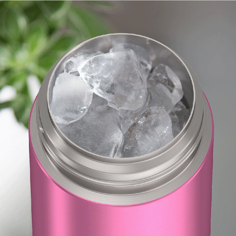 12 oz Bouteille d'eau en acier inoxydable Funtainer® - rose, Rose