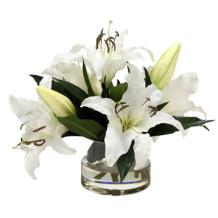 Lillies Arrangement in Vase