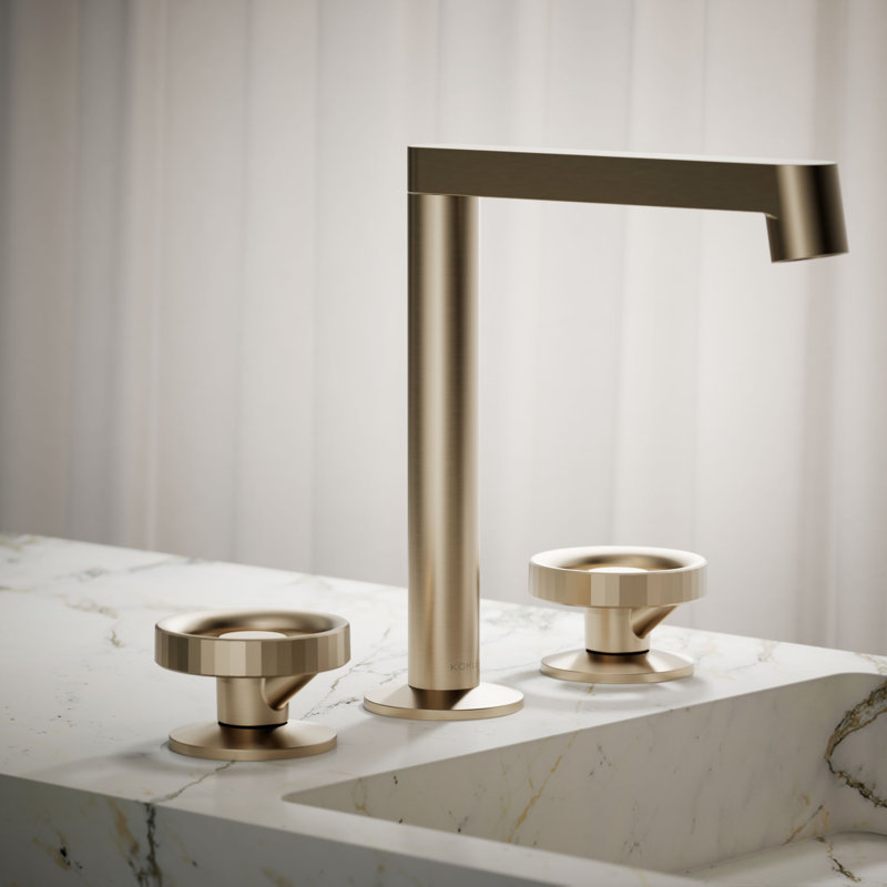 Poignées de robinet de lavabo de salle de bain Composants, Bronze