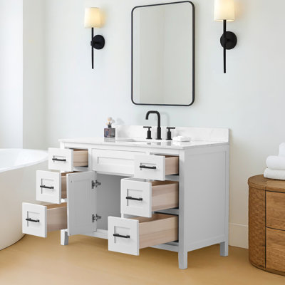 Mirren 48" Single Bathroom Vanity Base Only