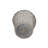 Handwoven Willow Wicker Waste Basket with Distressed and Includes Plastic Liner Gray-54655114