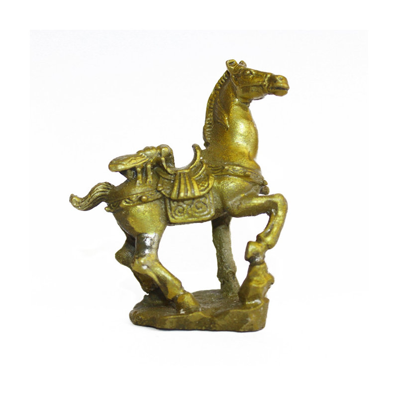 Figurine singe sur cheval