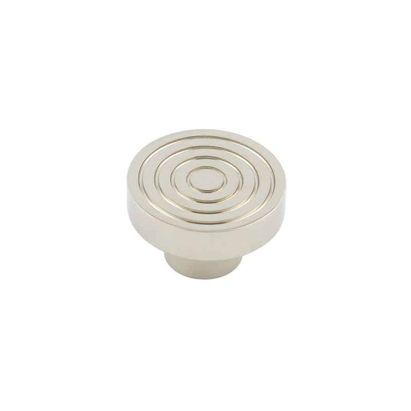 Hoxton 40mm Diameter Round Knob, Polished Nickel
