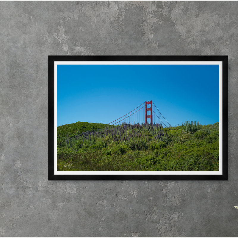 Golden Gate Bridge Tower Iv Print by Tim Klein