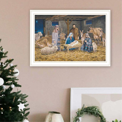 Impression murale magnifique: «naissance de la Nativité, rehausse l'attrait intérieur de votre espace»
