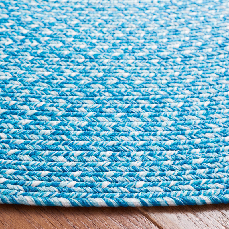 Tapis performance tissé à la main Karrie, Rond 6 pi