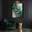 "Abstract Florals 95", art mural sur toile beige-181334651