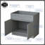 33 In. W X 24 In. D X 34.5 In. H Assembled Base Kitchen Cabinet With 2 Doors  In White