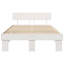 Bed Frame with Headboard Solid Pine Wood-1070559627-1070559638
