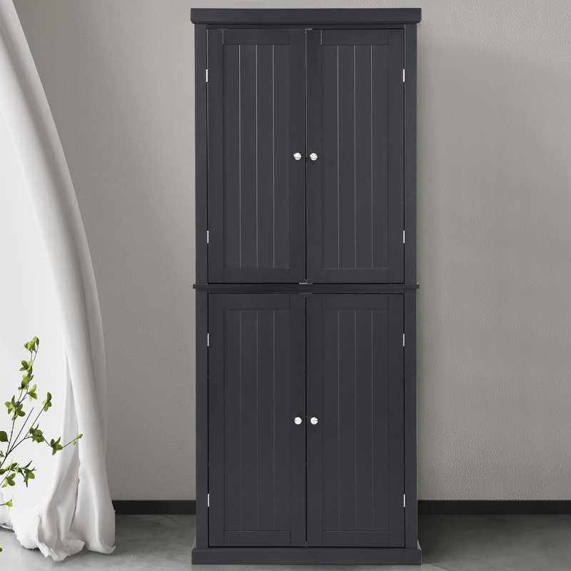 Lapine Kitchen Pantry, Black