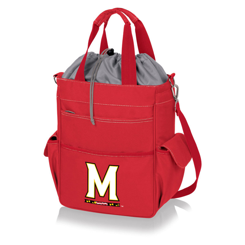 Activo Insulated Tote, Red, University Of Maryland Terrapins