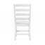 Ensemble de table de salle à manger 7 pièces et 6 chaises d'appoint-115299800